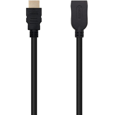Kabel HDMI 2.0 a HDMI-A Nanocable 1m Negro