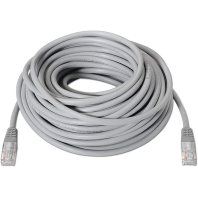 Kabel Rot RJ45 Aisens UTP CAT6 20M Gris