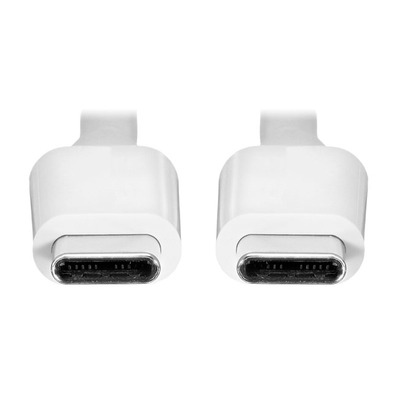 USB-C auf USB-C Kabel (2m) - Weiß