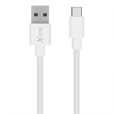 USB-kabel Typ-C-ebene X-One Weiss
