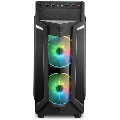 Caja ATX Sharkoon VG6-W RGB ATX/MicroATX/Mini-ATX