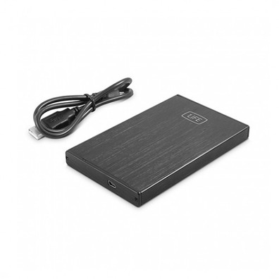 Caja Externa 2.5 '' USB 2.0 SATA 1Life Negro