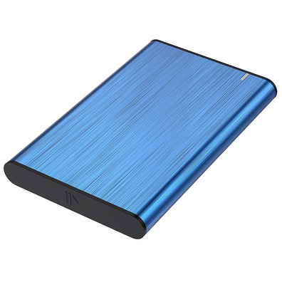 Caja Externa 2.5 '' USB 3.1 SATA Aisens Aluminio Azul ASE-2525BLU