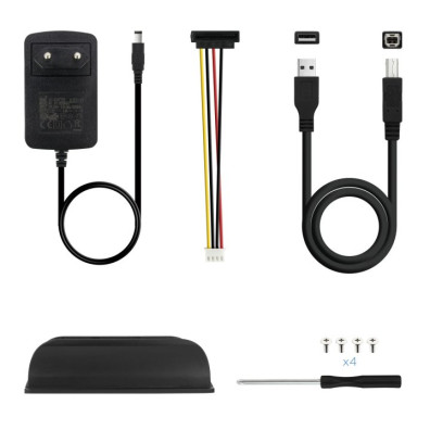 Externe Box 3.5" Usb 2.0 Tooq Tqe-3520b Für Hd 3,5" Ide-sata Usb 2.0 Schwarz