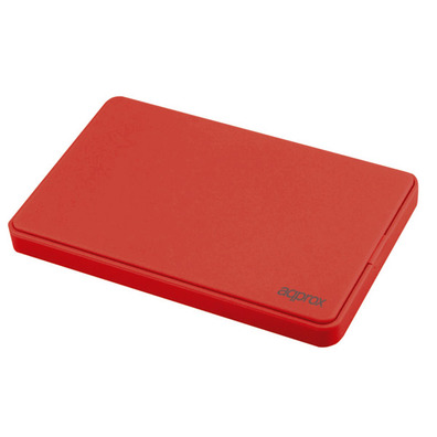 Caja Externa Approx APPHDD200R 2.5 '' SATA USB 2.0 Rojo