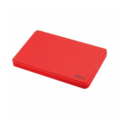 Caja Externa Approx APPHDD300R USB 3.0 2.5 '' SATA Rojo