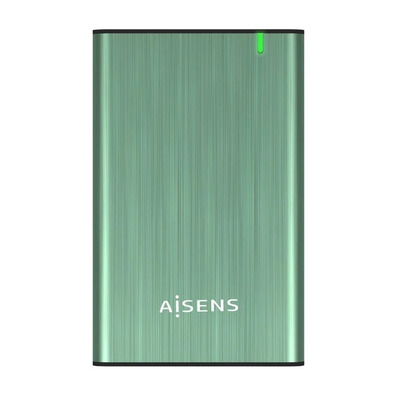 Caja Externa para Disco Duro 2.5 '' Aisens ASE-2525SGN USB 3.0 Verde Primavera