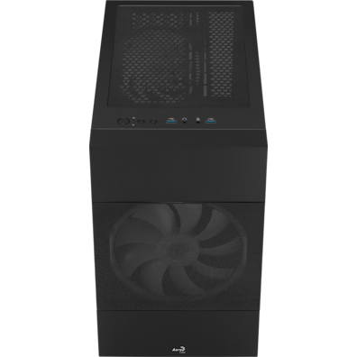 Caja Micro ATX Aerocool Cube Atomic Black