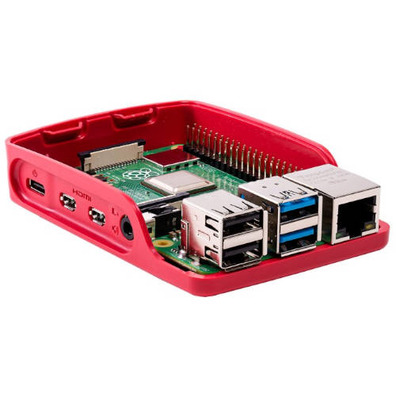 Box-Offiziellen für Raspberry Pi 4 Rot/Weiß