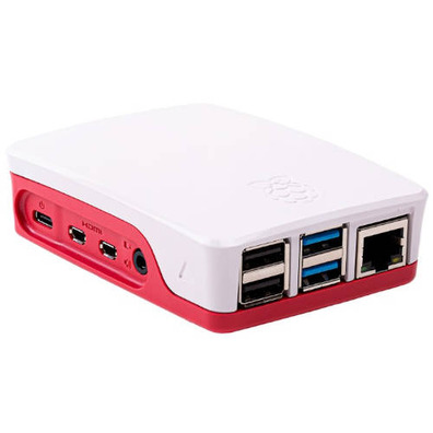 Box-Offiziellen für Raspberry Pi 4 Rot/Weiß