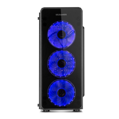 Gehäuse mid tower-ATX NOX Hummer TGM Rainbow RGB