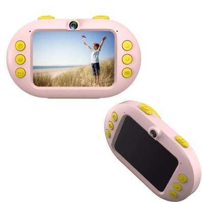 Cámara Digital Deportiva AgfaPhoto Realikids Cam Wasserdicht Rosa