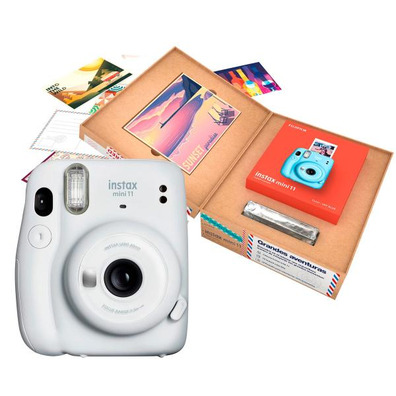 Cámara Fujifilm Instax Mini 11 Bundle Ice White