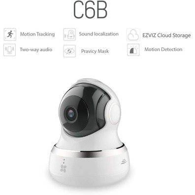 Cámara IP Wifi Ezviz C6B Weiße Indoor