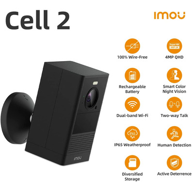 Cámara IP Wifi IMOU Cell 2 4MP