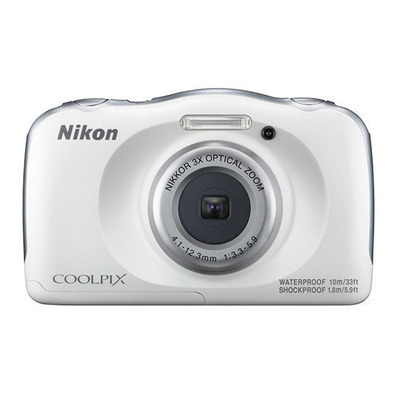 Nikon Submersible Coolpix W100 White + Mochila Kamera