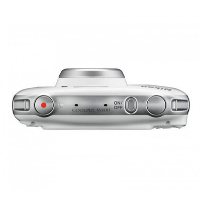 Nikon Submersible Coolpix W100 White + Mochila Kamera