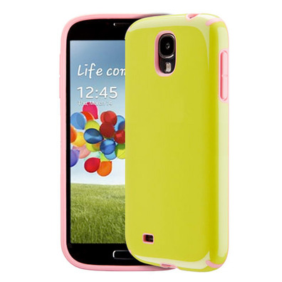 Protect Case CandyShell para Samsung Galaxy S4 Weiss-Magenta