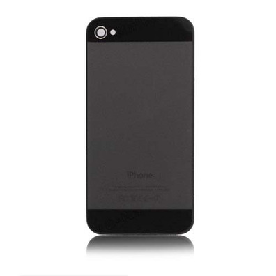 Back Cover iPhone 4S (iPhone 5 Style) Schwarz