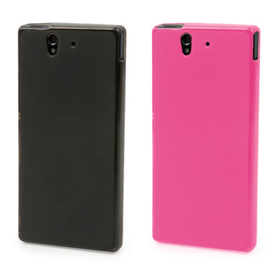 Soft-Skin for Sony Xperia Z Muvit Rosa