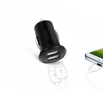 Double car charger  USB 12/24V SBS