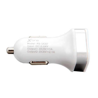 Car Charger USB 2.1A +  Lightning Cable (X-One)