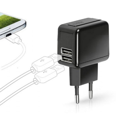 Wall charger 3100 mAh with 2 USB Port SBS