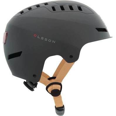 Casco Olsson Urban Light S/M Adulto Antracita