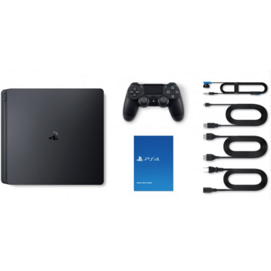 Playstation 4 Slim (1TB) + Uncharted 4 + Dishonored 2 Konsole