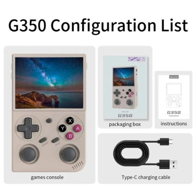 Tragbare Konsole Retro Anbernic G350 1GB/64GB Gitter