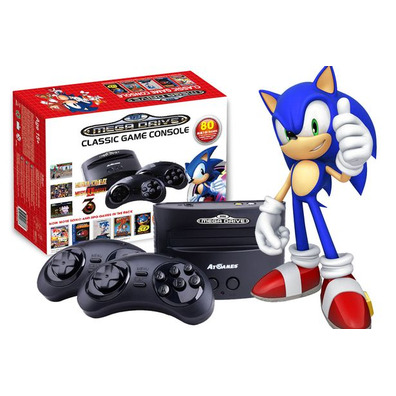 Konsole Retro Mega Drive Portable Ed Sonic 25TH