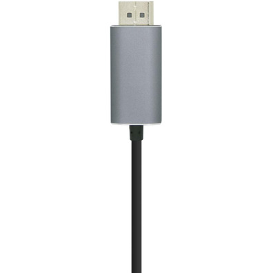 Conversor USB-C ein Displayport 4K 60Hz Aisens 0.8M