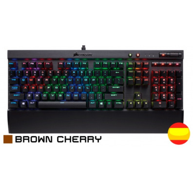 Corsair Keyboard K70 Lux RGB Led Cherry Mx Brown (Spanisch)