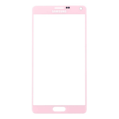 Frontscheibe für Samsung Galaxy Note 4 Rosa