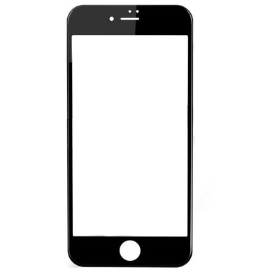 Tempered Glass 3D iPhone 7 Plus / 8 Plus schwarz
