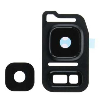 Rear Camera Lens Cover + Crystal Lens Samsung Galaxy Note 7 Schwarz