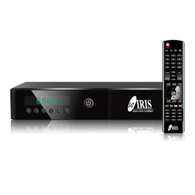 Satelliten-Decoder + TDT Iris 2400 UHD Combo