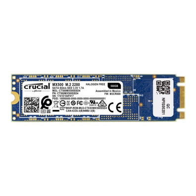 Disco Duro Crucial CT500MX500SSD4 MX500 M. 2 2280S 500GB