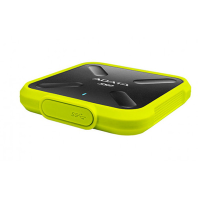 Disco duro externo Adata SD700 512 GB Negro/Amarillo