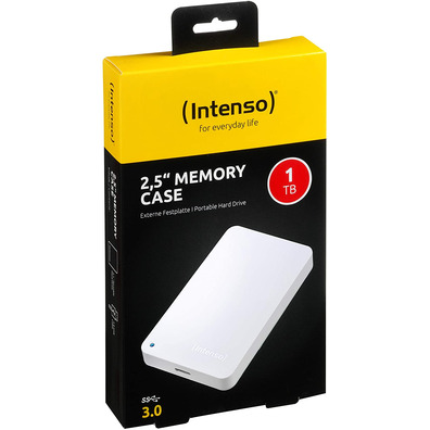 Externe Festplatte Intenso Memory Case 1 TB 2.5" Weiß