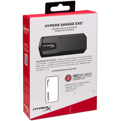 Externe Festplatten Kingston SSD Savage EXO 960 GB USB 3.1