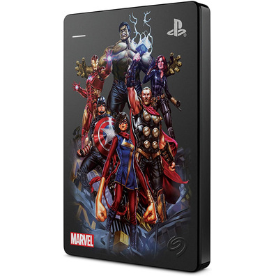 Disco Duro Externo Seagate Game Drive 2TB PS4 Avengers