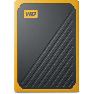 Externe festplatte SSD Western Digital My Passport Go 500 GB Yellow