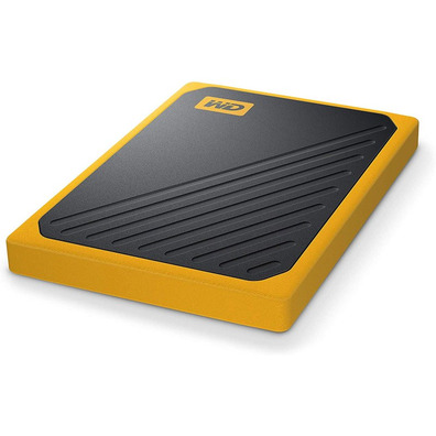 Externe festplatte SSD Western Digital My Passport Go 500 GB Yellow