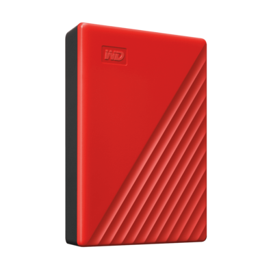 Disco Duro Externo Western Digital My Passport 4TB 2.5 '' Rojo
