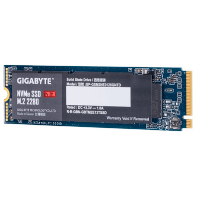 Disco Duro Gigabyte GP-GSM2NE3128GNTD SSD NVMe M. 2 128 GB 2280