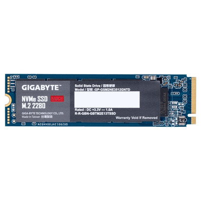 Disco Duro Gigabyte GP-GSM2NE3512GNTD SSD NVMe M. 2 512GB 2280