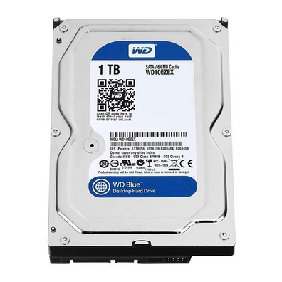 Disco Duro Interno Western Digital Caviar Blue 1 TB SATA 3 3,5 '' 7200RPM