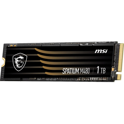 Disco Duro M2 SSD 1TB PCIE4 MSI Spatium M480