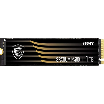 Disco Duro M2 SSD 1TB PCIE4 MSI Spatium M480